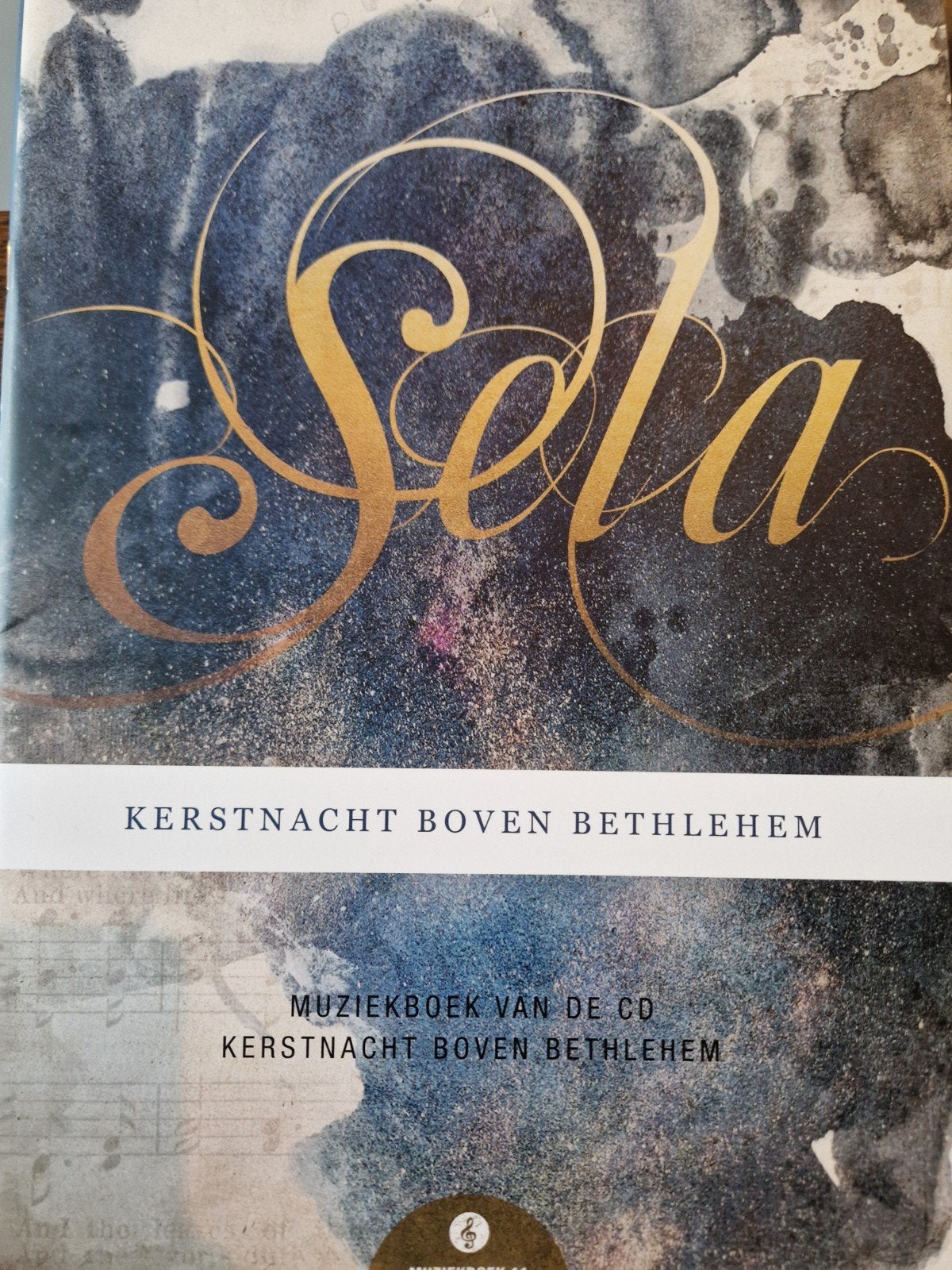 Sela Muziekboek - Kerstnacht Boven Bethlehem, Ophalen of Verzenden, Zo goed als nieuw, Gitaar