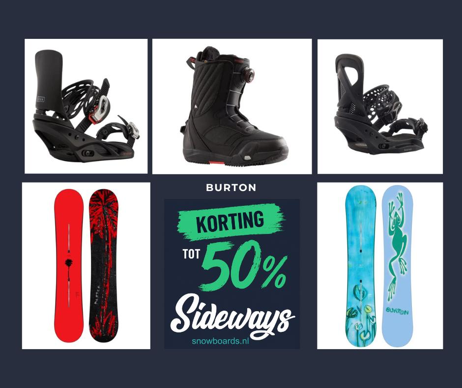 Burton snowboard, snowboardbinding & snowboardschoenen, Ophalen of Verzenden, Nieuw, Board