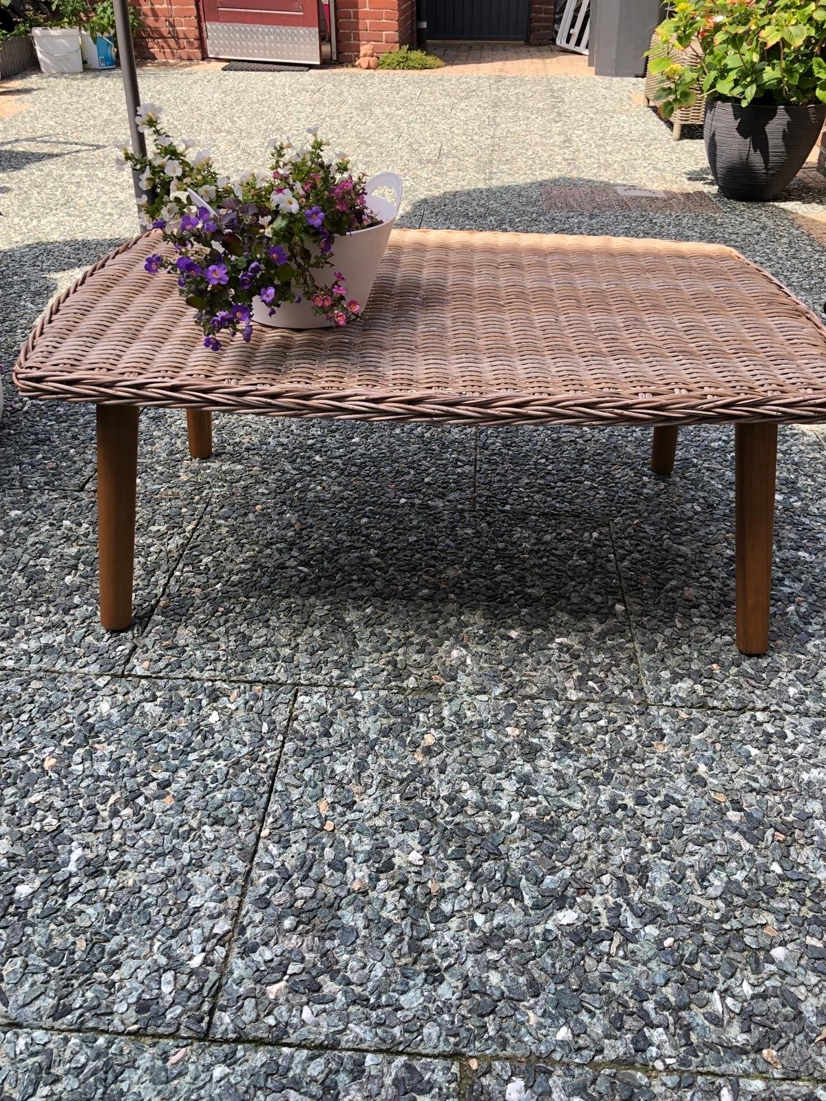 Zo goed als nieuwe tuintafel, Ophalen, Zo goed als nieuw, Rechthoekig, Overige materialen