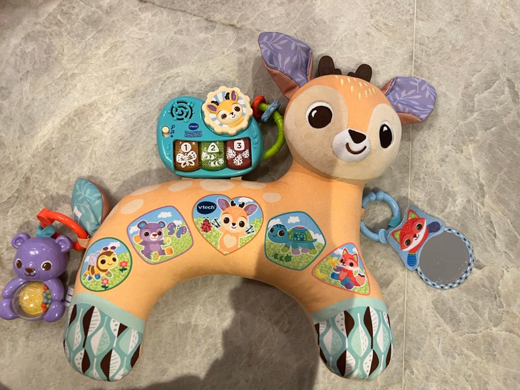 VTech Herten Speelkussen met Muziek en Licht, Ophalen, Zo goed als nieuw, Overige typen, Met licht