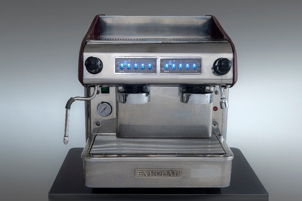 Expobar Megacrem Compact 2 Group, 10 kopjes of meer, Gemalen koffie, Ophalen, Stoompijpje