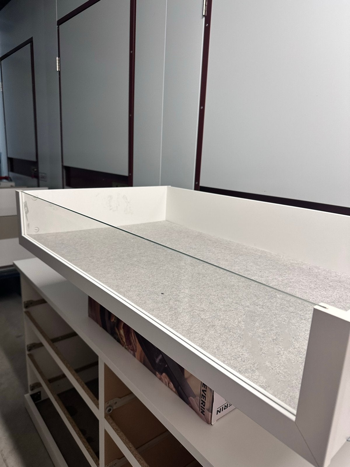 IKEA Pax Komplement Lade met Glazen Front en Inleg 100x58, Ophalen, 100 tot 150 cm, Minder dan 100 cm, Met lade(s)