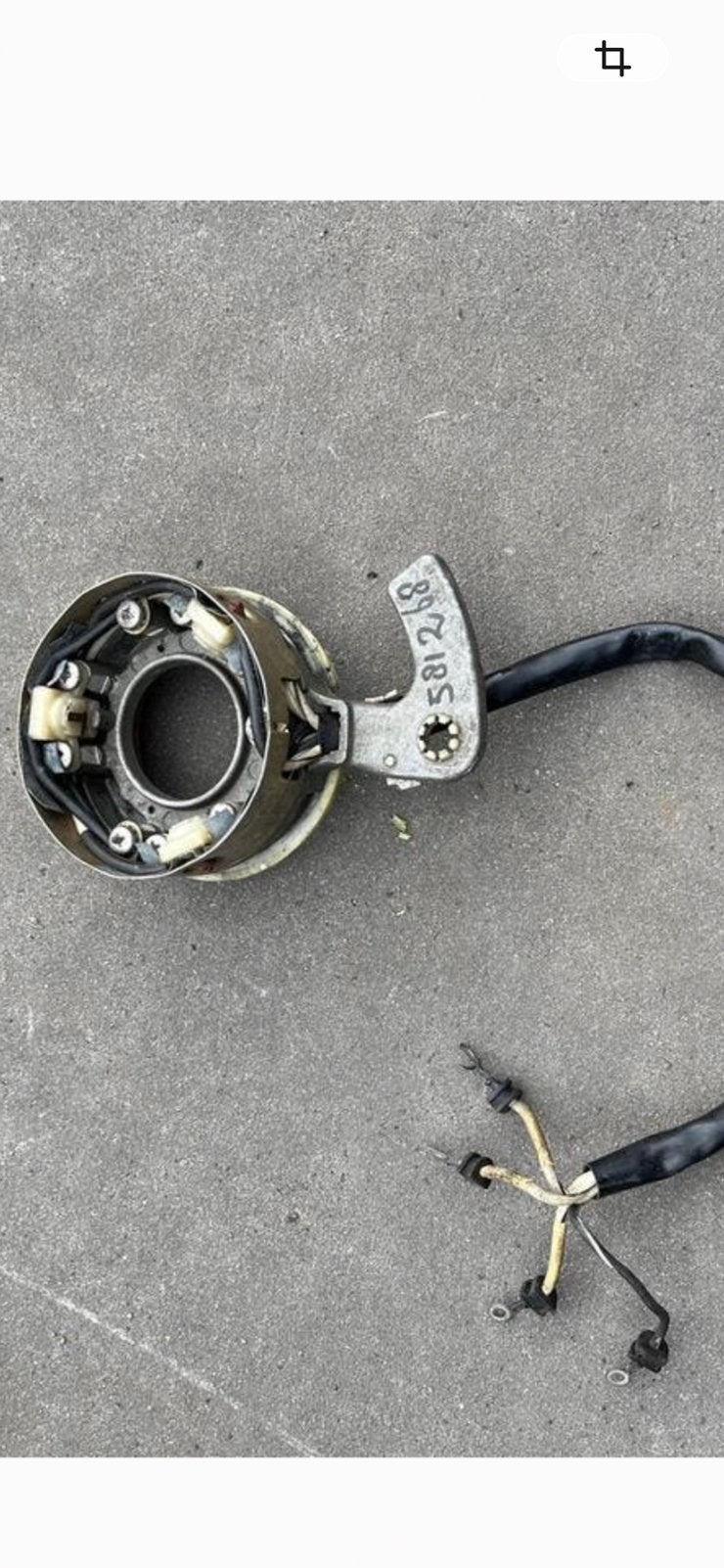 Trigger evinrude  581268, Ophalen of Verzenden