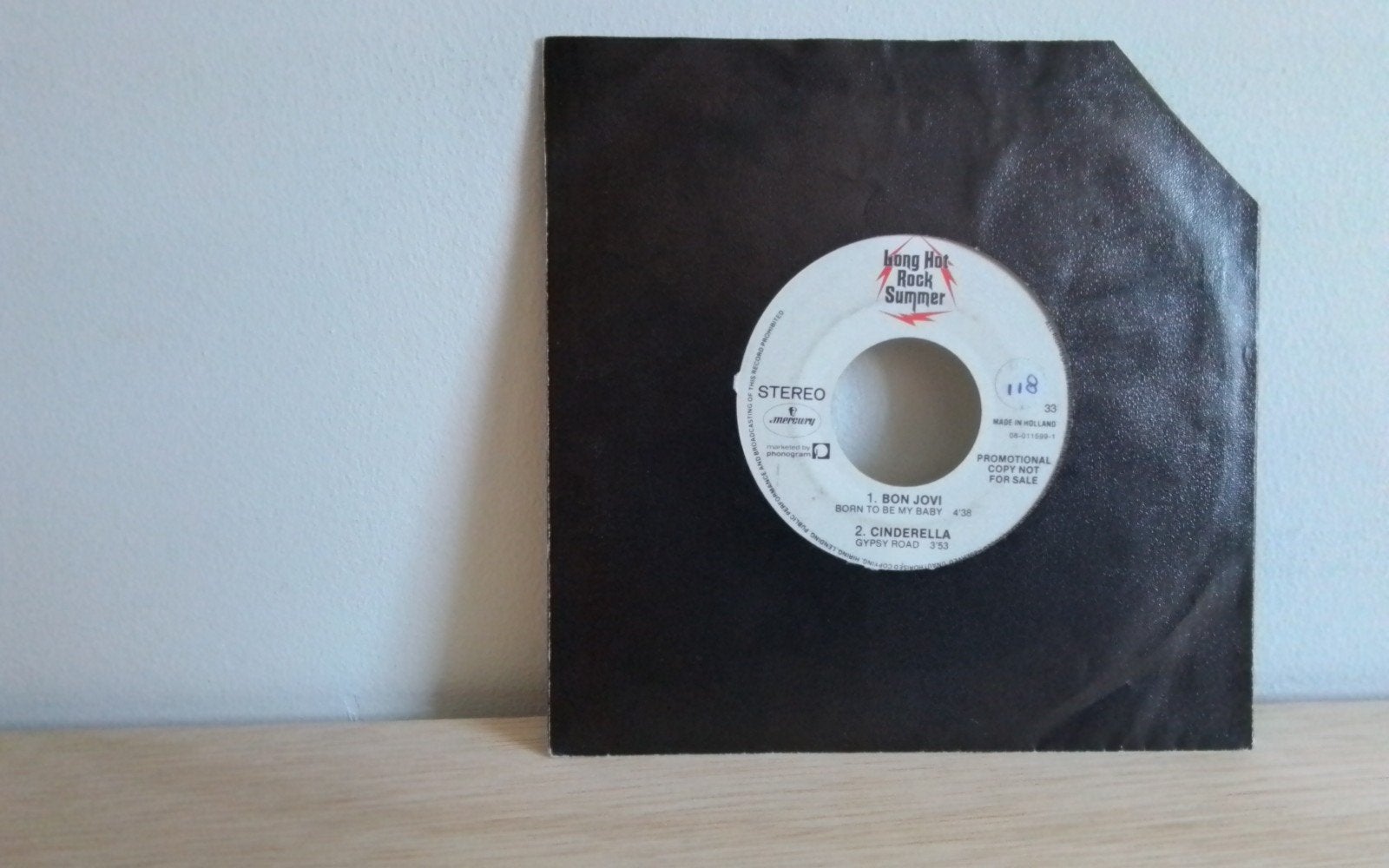 Bon Jovi - born to be my baby, Ophalen of Verzenden, Gebruikt, Pop