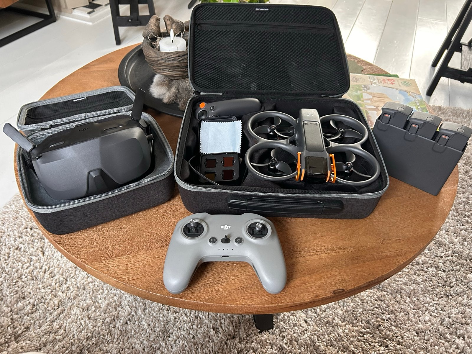 DJI Avata 2 FPV Drone Set - Nieuwstaat met Extra's, Ophalen, Nieuw, Racedrone, Topkwaliteit