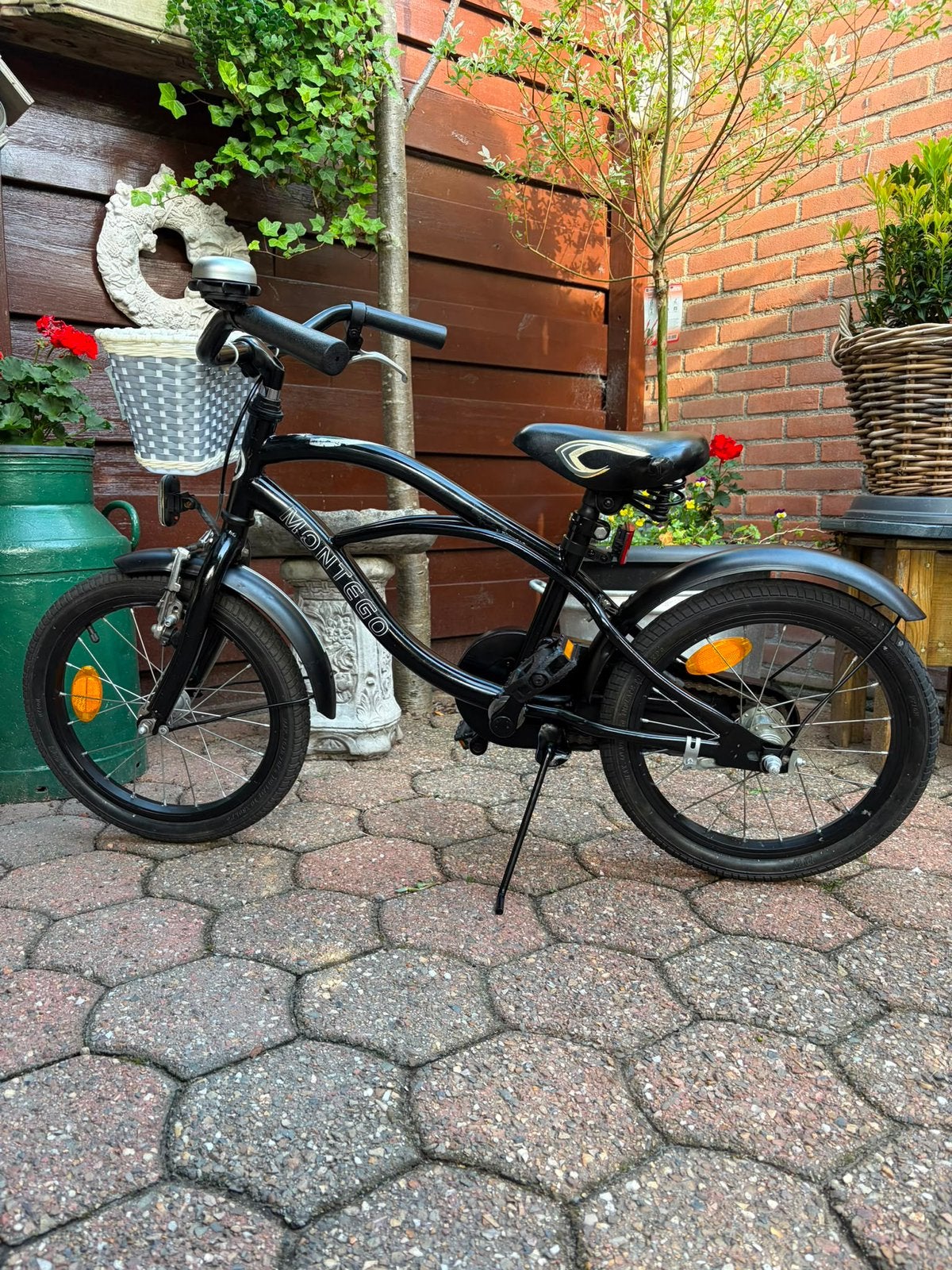 Jongensfiets montego 16 inch, Ophalen, Gebruikt, 16 tot 20 inch