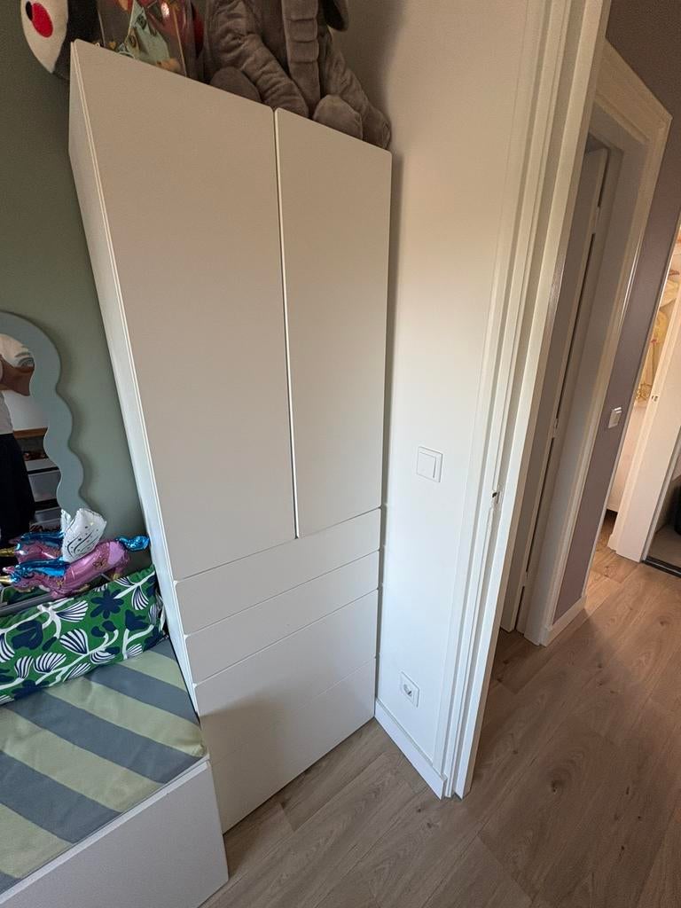 Ikea Smastad kinder kledingkast, Huis en Inrichting, Kasten | Kledingkasten, Ikea landelijk kinderkamer, 50 tot 100 cm, Zo goed als nieuw