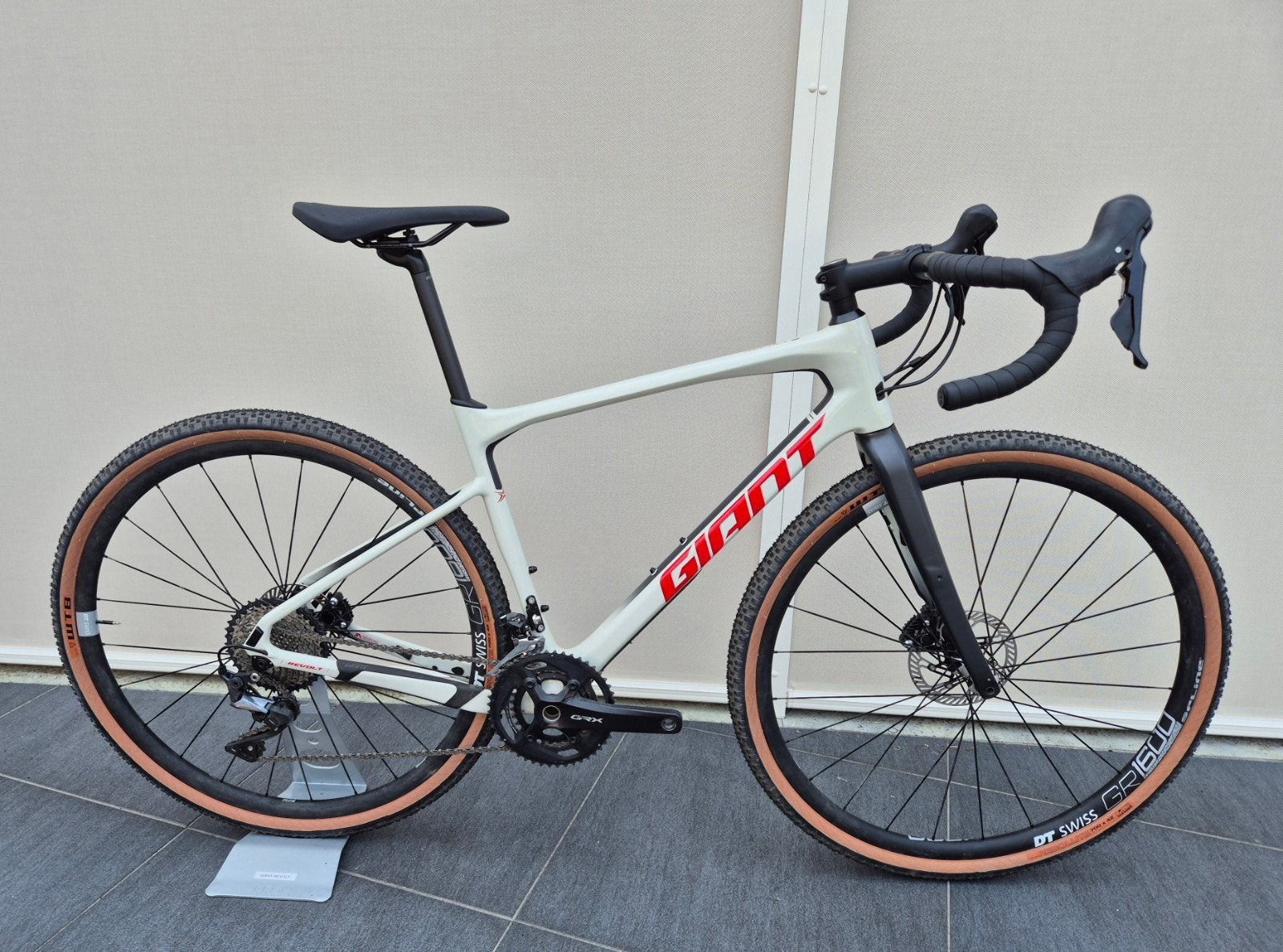 Giant Revolt Advanced 2 2020 Gravelfiets maat M, Ophalen, 28 inch, Gebruikt, Carbon