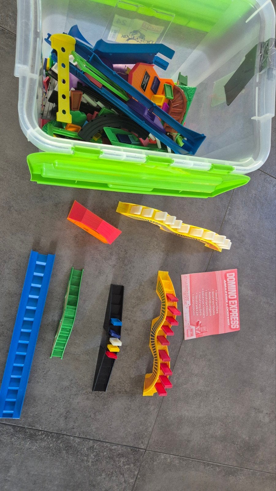 Domino Express met veel extra onderdelen, Kinderen en Baby's, Ophalen, Gebruikt, Jongen of Meisje