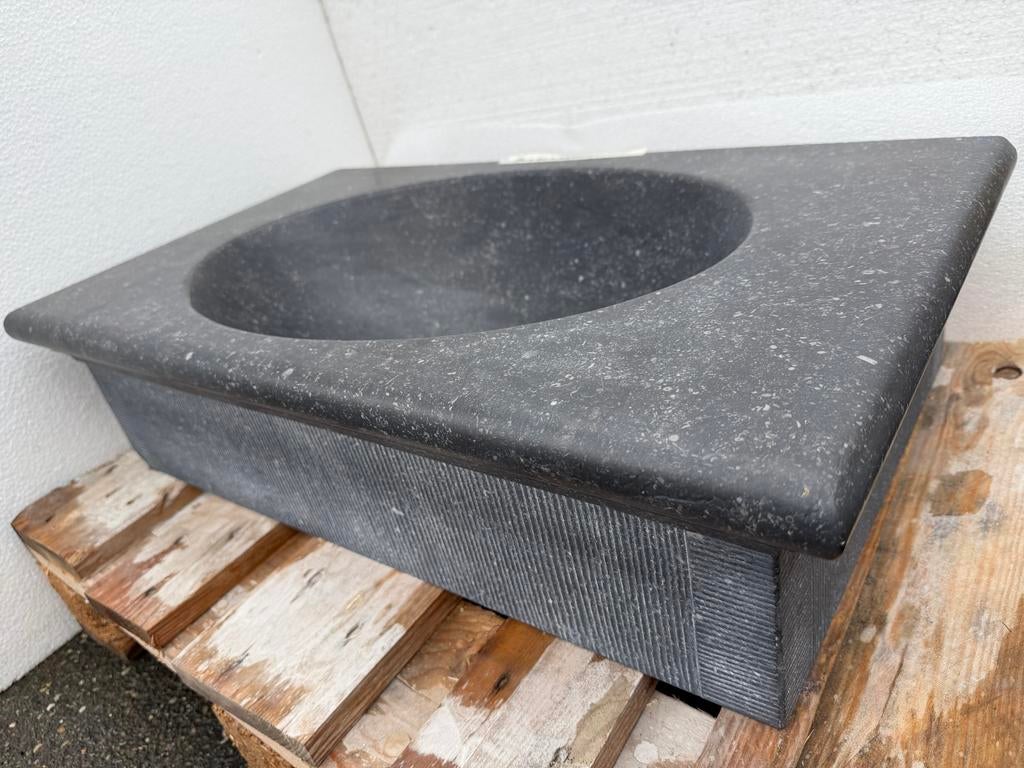 Natuurstenen spoelbak, Ophalen, Nieuw, Steen, Wastafel