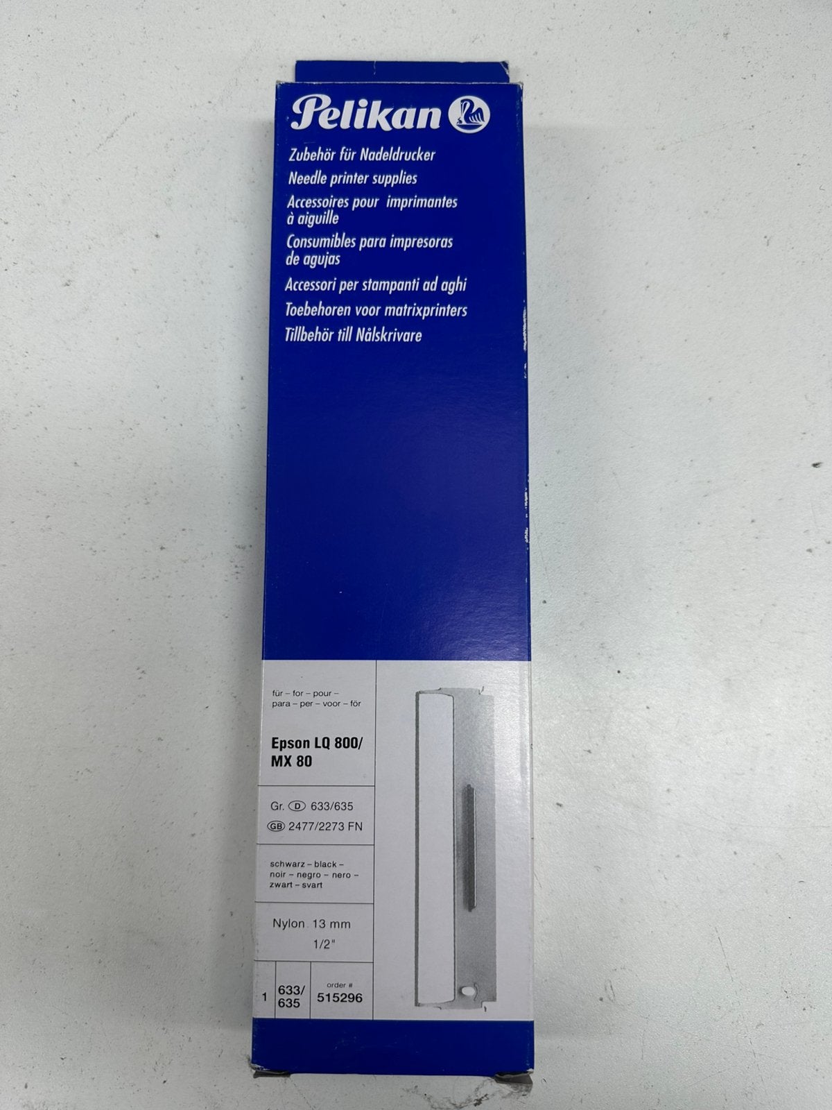 3x Pelikan inktlint Epson LQ-800 / MX-80 – Nieuw, Ophalen, Zo goed als nieuw