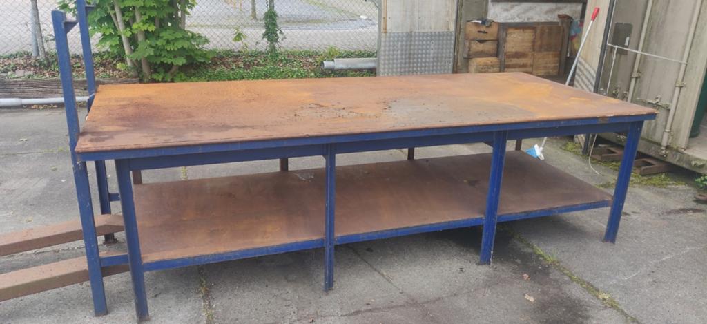 Werkbank 300 x 128, Ophalen