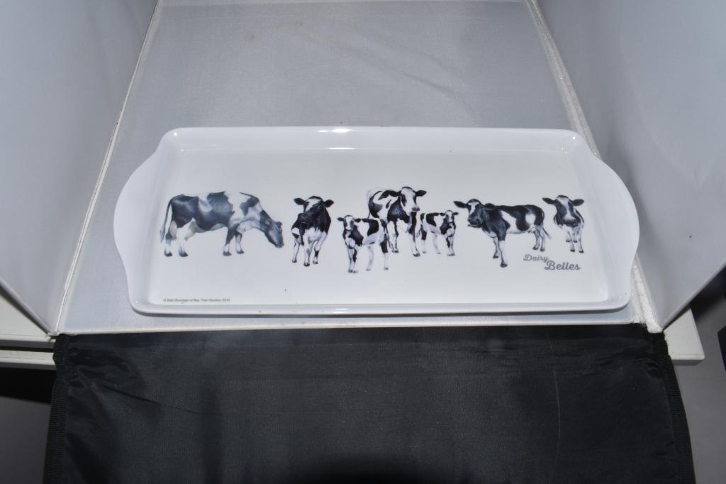 Dienblad - Sandwich Tray Koe Dairy Belles, Info@detagrijn.com, Overige materialen, Overige typen, Nieuw