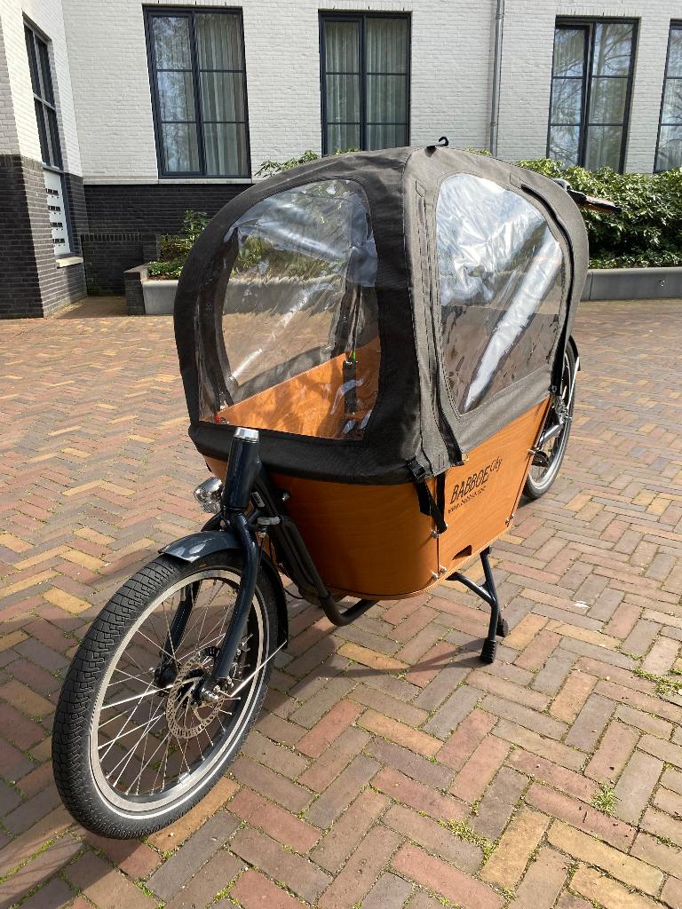 Regentent voor Babboe city en city e, Fietsen en Brommers, Fietsen | Bakfietsen, Gebruikt, Elektrisch, 2 kinderen, Ophalen