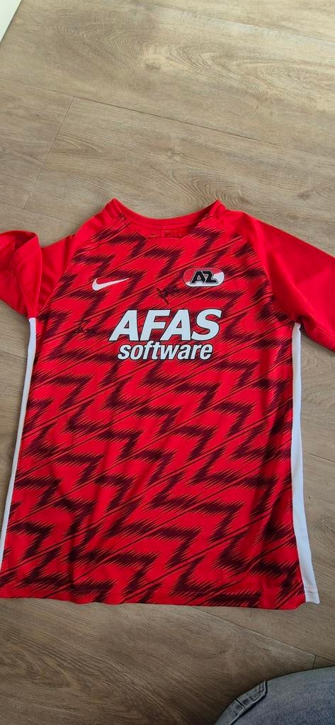 AZ Voetbalshirts: 146/158 en 158 170 met handtekeningen, Kinderen en Baby's, Ophalen of Verzenden