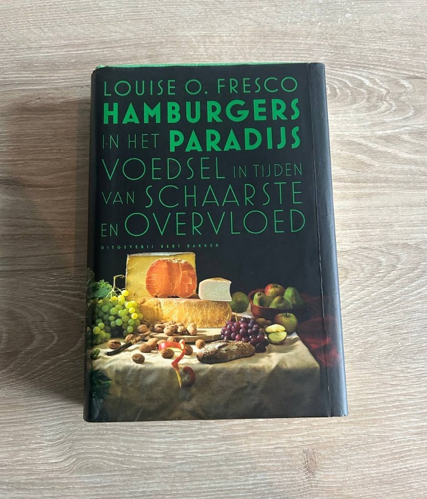 Louise O. Fresco - Hamburgers in het paradijs, Boeken, Ophalen, Gelezen, Louise O. Fresco