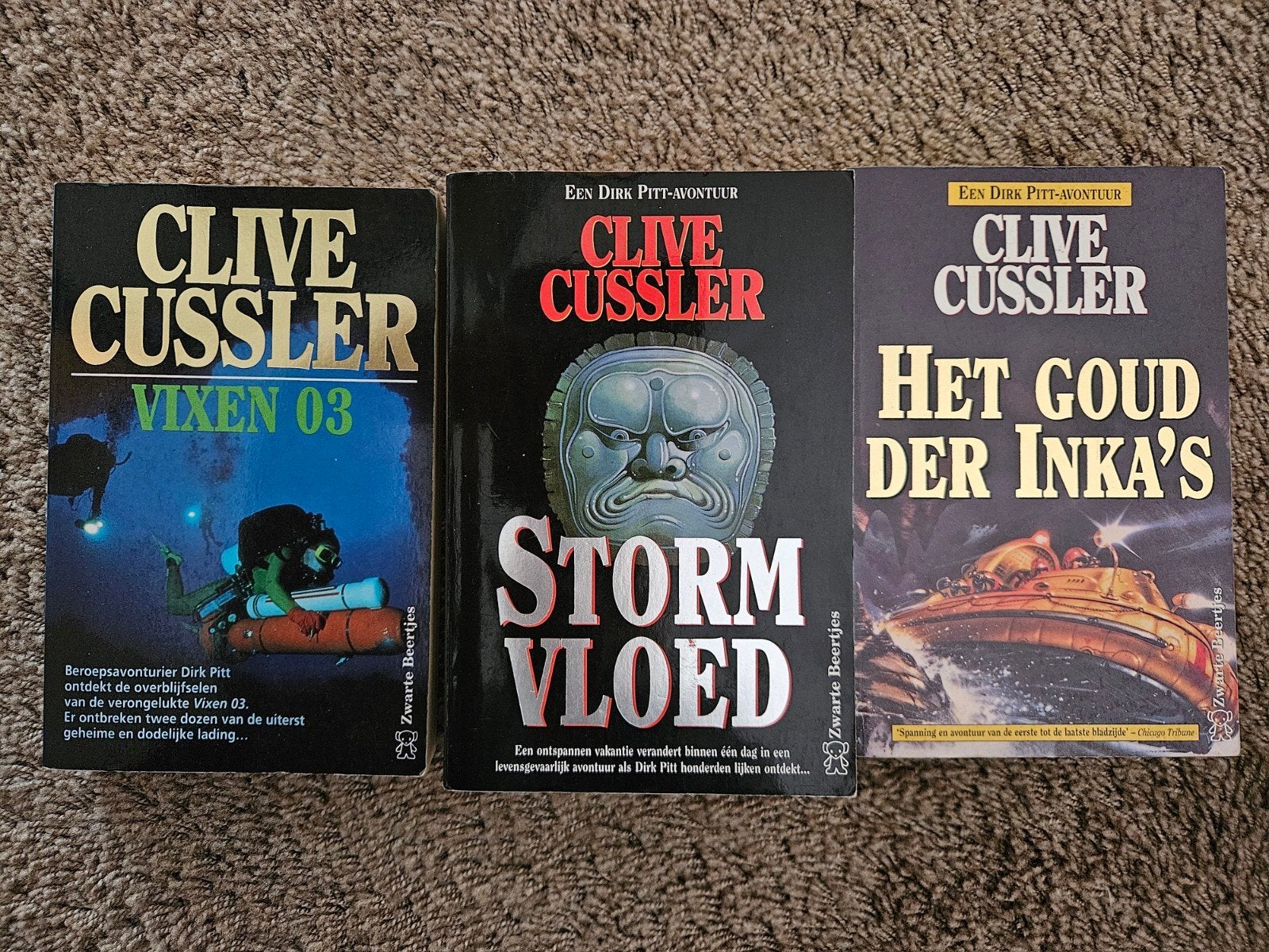Diverse boeken Clive Cussler: 3,50-4,50€ pst, Boeken, Avontuur en Actie, Ophalen of Verzenden