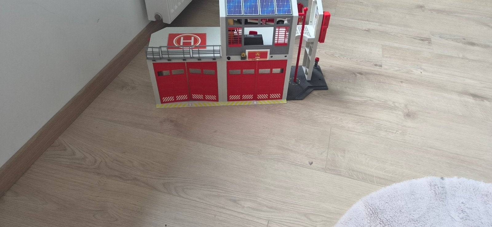 playmobil brandweer kazerne, Ophalen