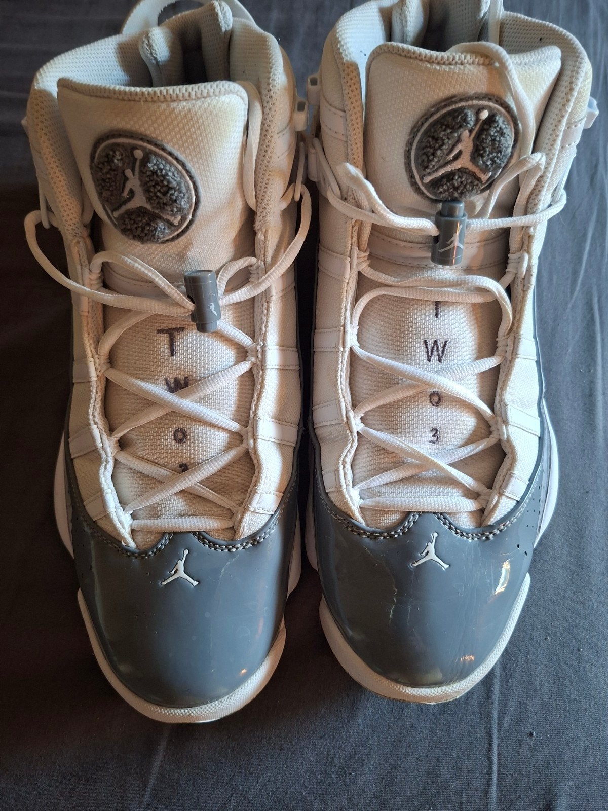 Air Jordan 6 Rings "cool Grey", Overige kleuren, Verzenden, Sportschoenen, Zo goed als nieuw