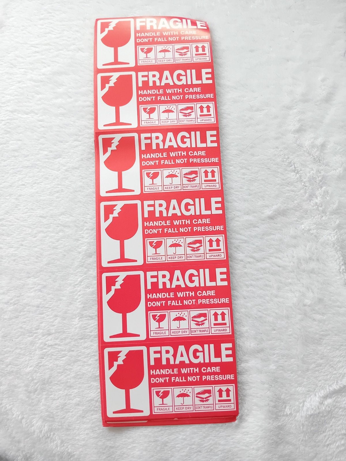 Breekbaar stickers, Ophalen of Verzenden, Nieuw