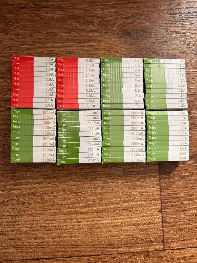 800 Eska glaszekeringen, Ophalen of Verzenden, Nieuw