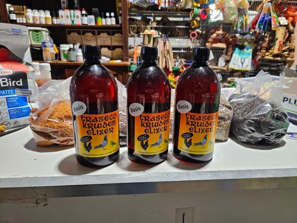 Traseco Kruiden Elixer Basis 1L ( voor alle diersoorten ), Dieren en Toebehoren, Ophalen, Nieuw, Eten en Drinken