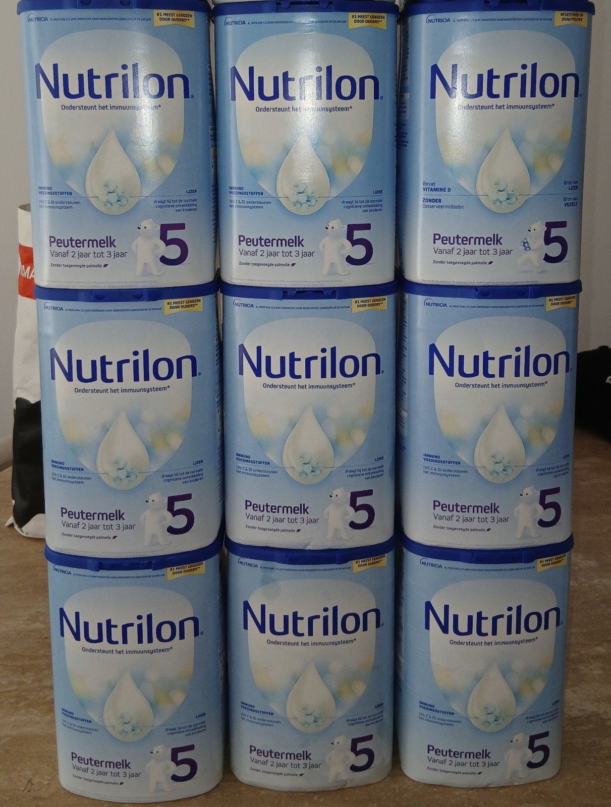 9 Ongeopende pakken Nutricia Nutrilon NR 5 houdbaar23/03/27, Ophalen of Verzenden, Nieuw, Overige typen, Nutrilon