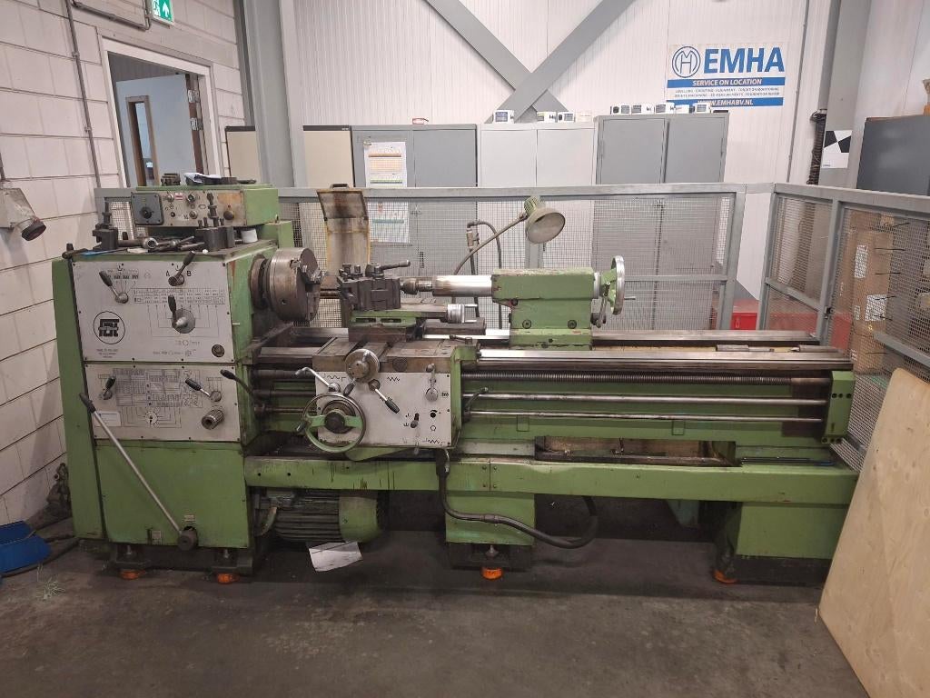 ponar wroclaw draaibank / lathe, Ophalen, Gebruikt, Metaaldraaibank