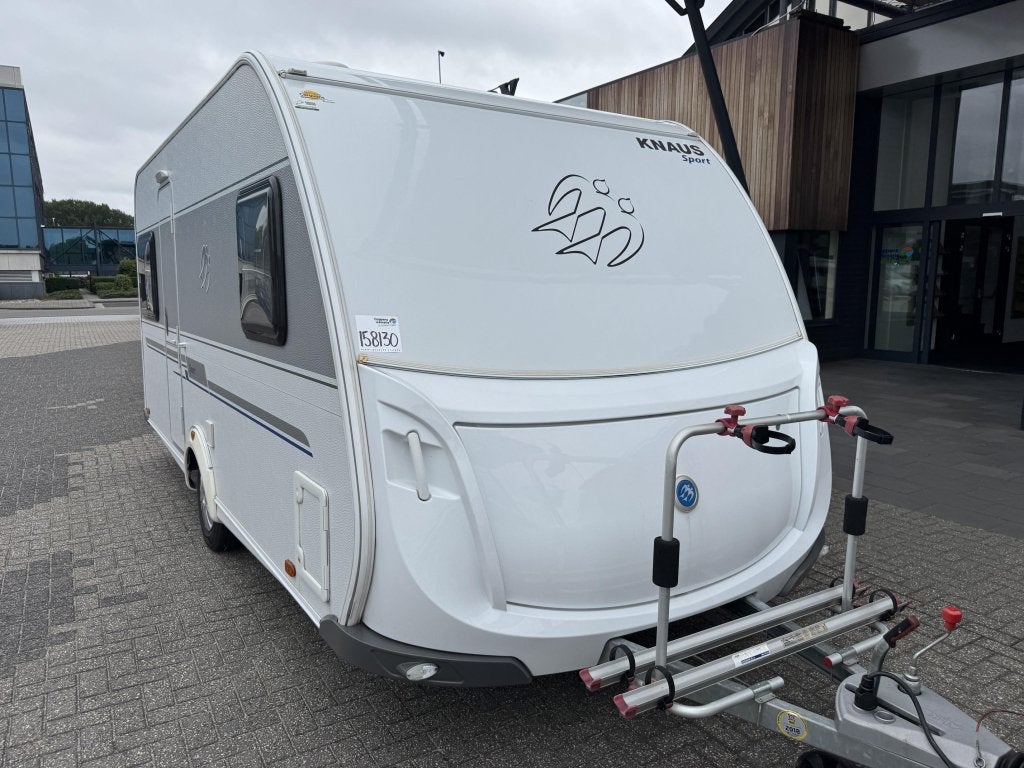 Knaus Sport 450 FU 2012 MOVER + 240 TENT!!!, Caravans en Kamperen, Caravans, Standaardzit, Overige typen, Bedrijf, 4 tot 5 meter