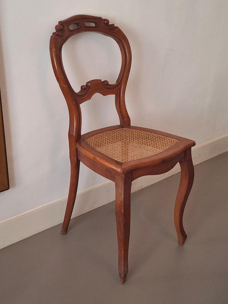 Antieke Biedermeier stoel, Antiek en Kunst, Antiek | Meubels | Stoelen en Banken, Ophalen