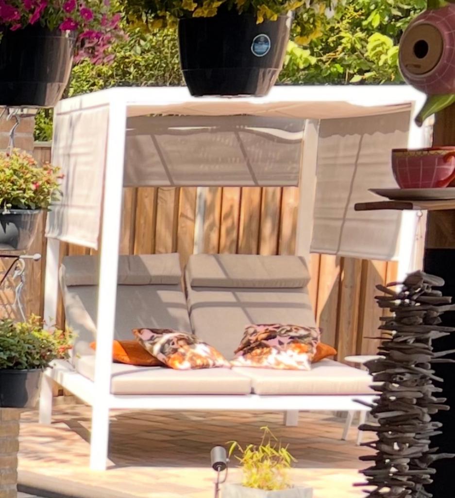 Lounge daybed Bellagio Padua, Tuin en Terras, Tuinsets en Loungesets, Aluminium, Zo goed als nieuw, Loungeset, Bank