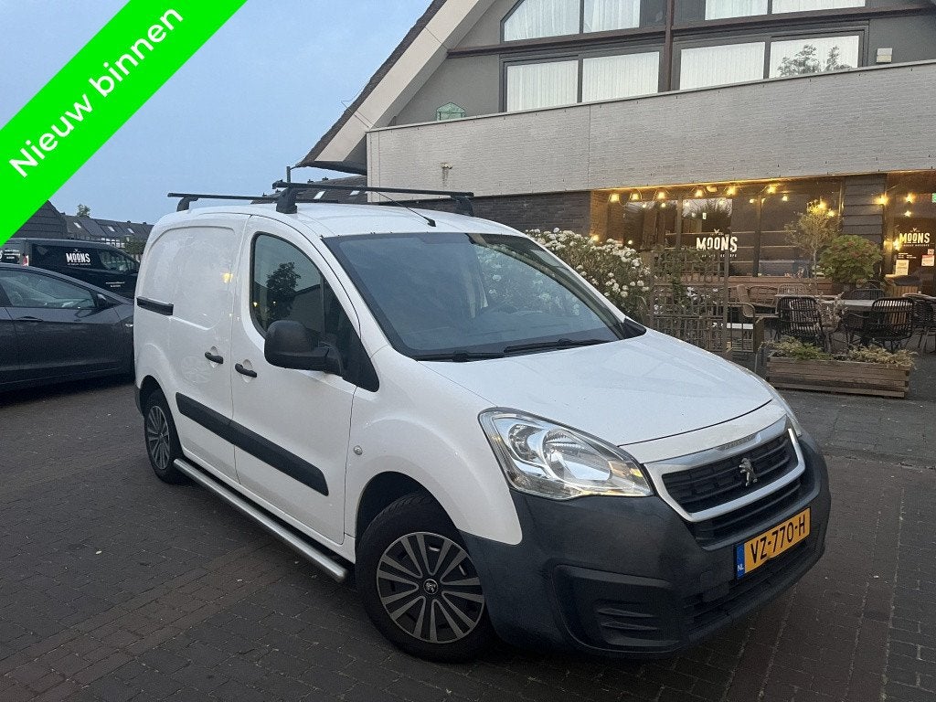 Peugeot Partner 120 1.6 HDi L1 XT Cruise Clima Facelift 2016, Euro 5, Gebruikt, 680 kg, 4 cilinders