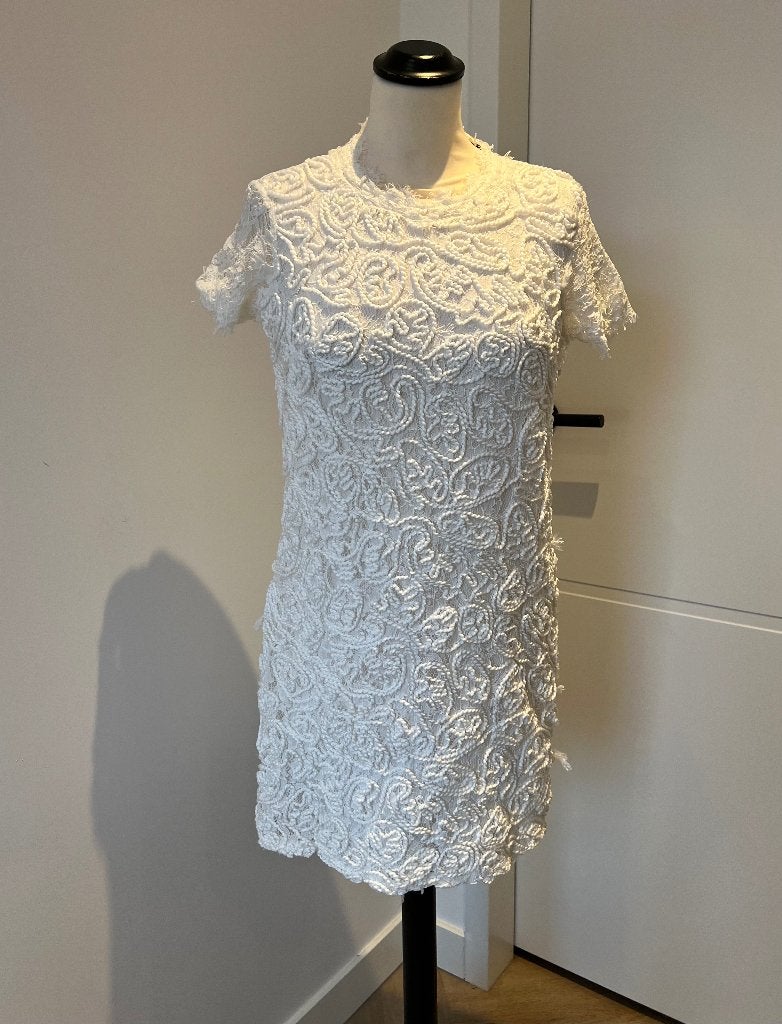 Heel goed wit kant Zara zomer jurk S 34 36 geborduurd feest, Kleding | Dames, Ophalen of Verzenden, Zo goed als nieuw, Maat 36 (S)