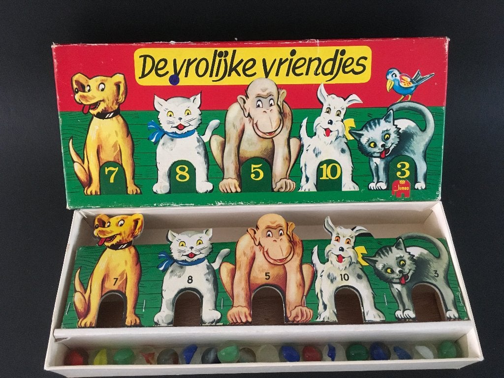 Knikkerspel vintage, Ophalen of Verzenden