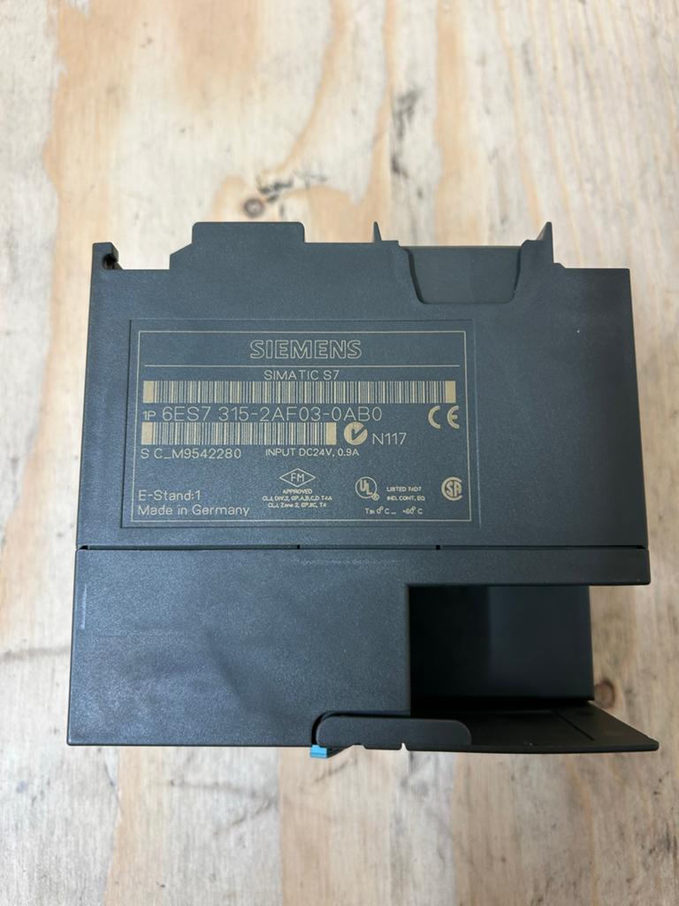 Siemens SIMATIC S7-300 CPU 315-2 DP PLC 6ES7315-2AF03-0AB0, Ophalen, Gebruikt