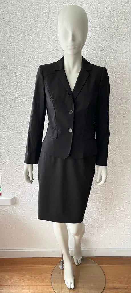 Max Mara Marella mantelpakje, Kleding | Dames, Jassen | Winter, Zo goed als nieuw, Maat 38/40 (M), Zwart, Verzenden