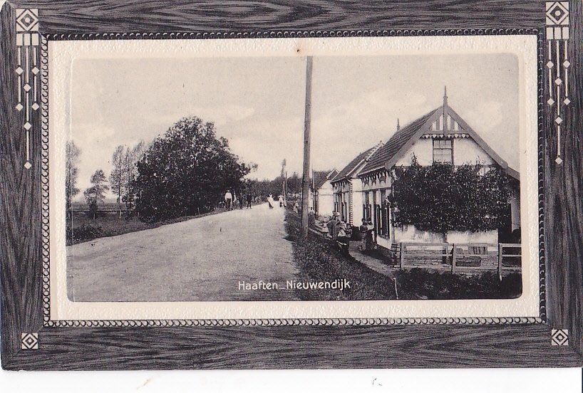 Haaften., Ophalen of Verzenden, Voor 1920, Ongelopen, Gelderland