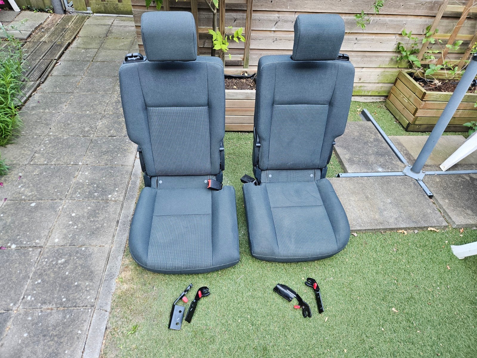 Achterste stoelen Ford C-Max II (2015), Ophalen, Gebruikt, Ford