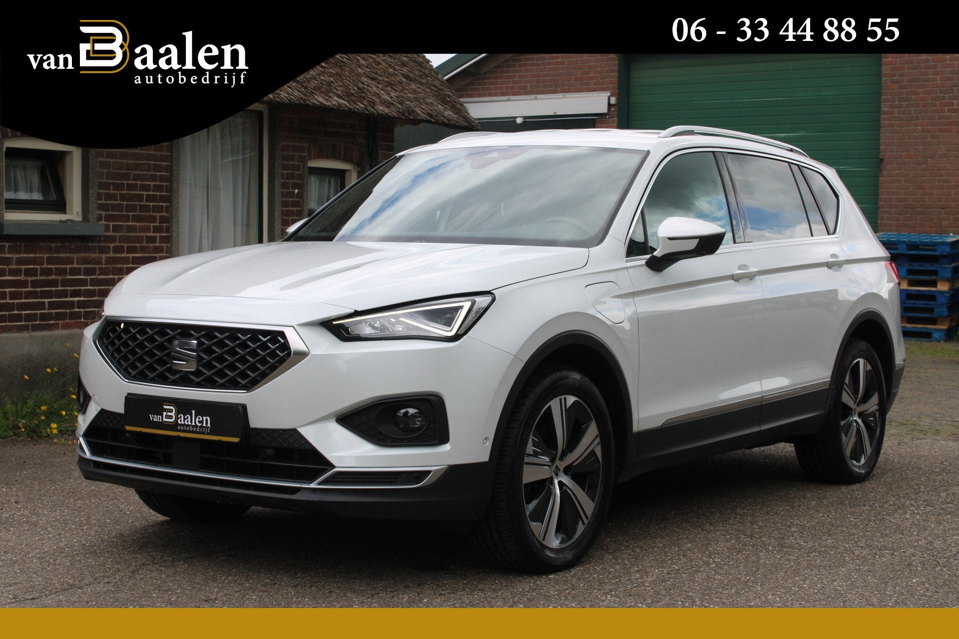 SEAT Tarraco 1.4 TSI e-Hybrid PHEV Xcellence SOh 97,4% NAVI, Auto's, Dealer onderhouden, Stof, 4 cilinders, 150 pk