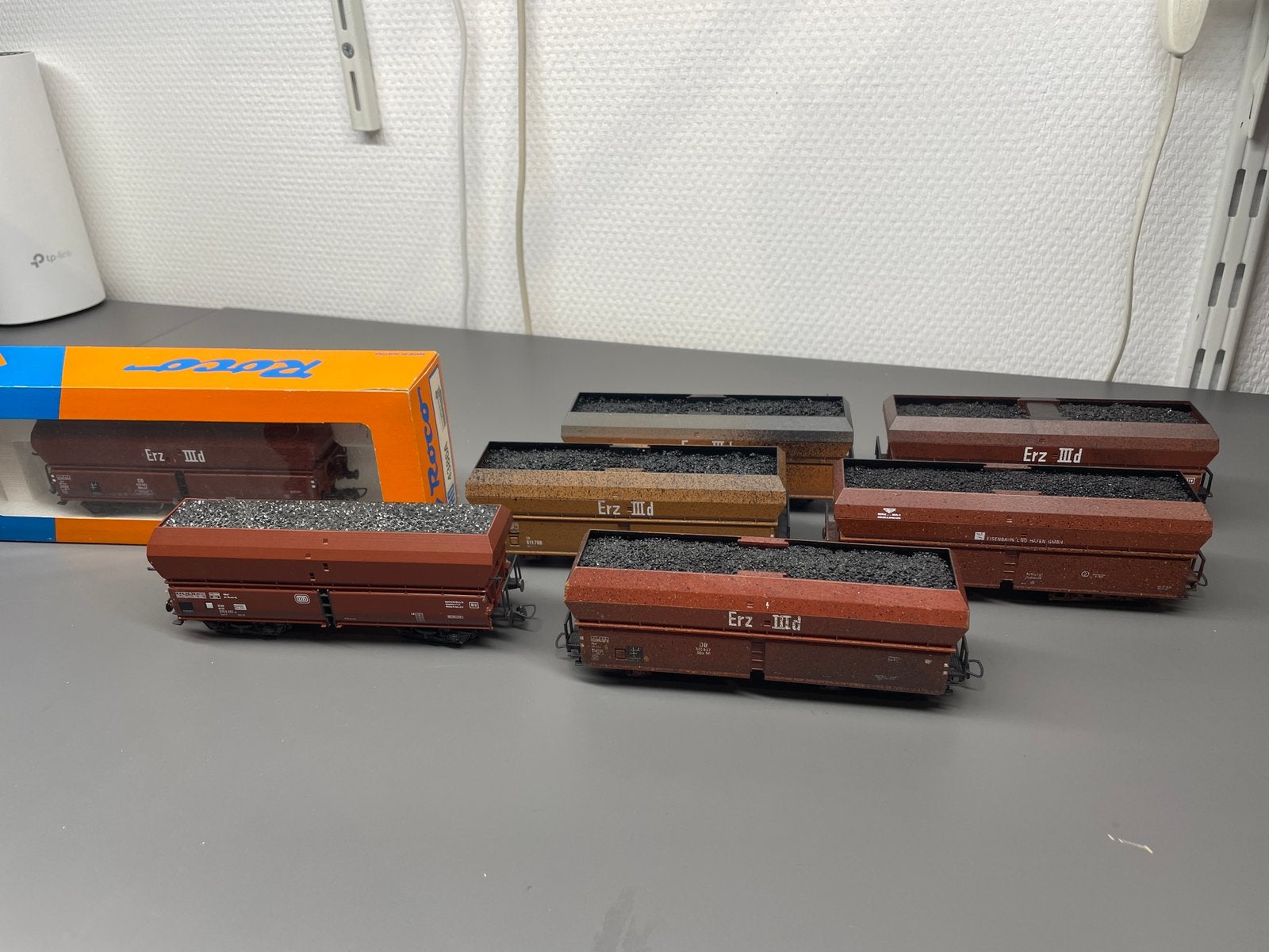 Prachtige set kolen wagons, Gelijkstroom, Wagon, Ophalen of Verzenden, Zo goed als nieuw