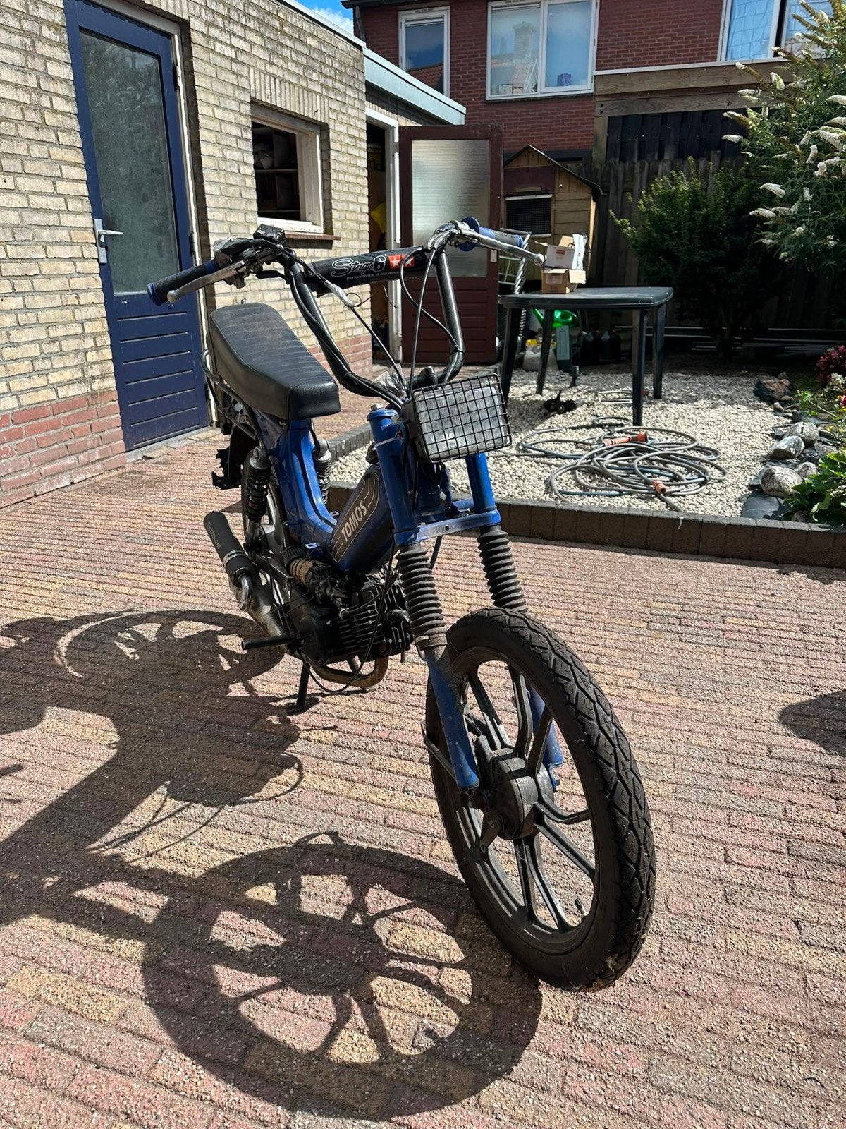 Tomos A3 brommer - Blauw, Opknapper, Ophalen, Gebruikt, Overige modellen