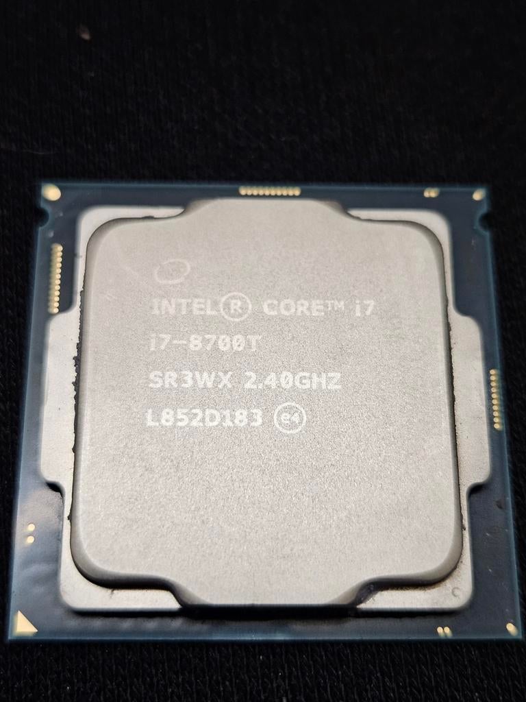 Intel Core i7-8700T Processor 2.40GHz SR3WX, Computers en Software, Processors, 6-core, LGA 1151, Zo goed als nieuw, Intel Core i7-8700T