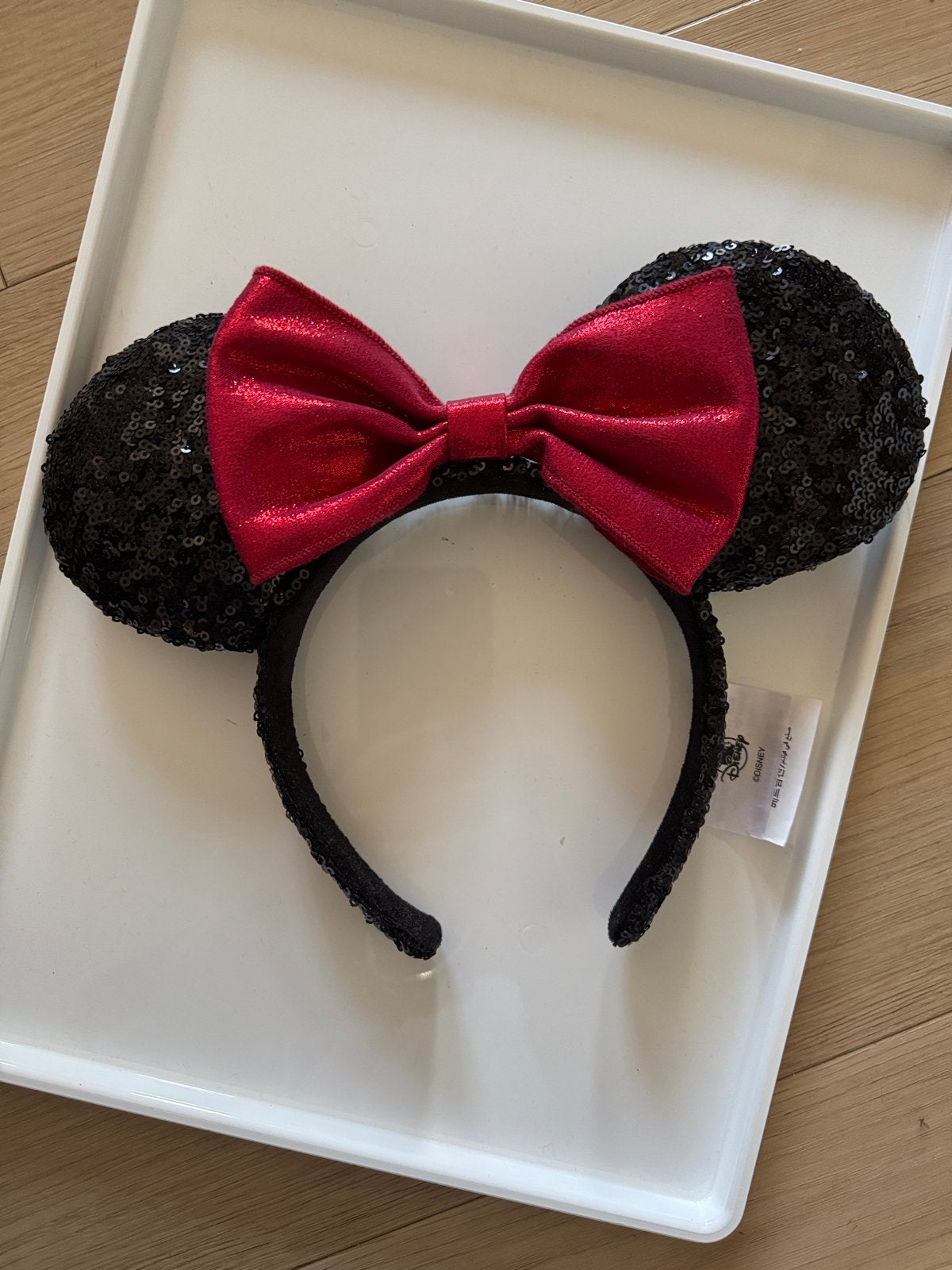 Originele Disney Ears Headband, Ophalen of Verzenden, Overige figuren, Zo goed als nieuw, Beeldje of Figuurtje