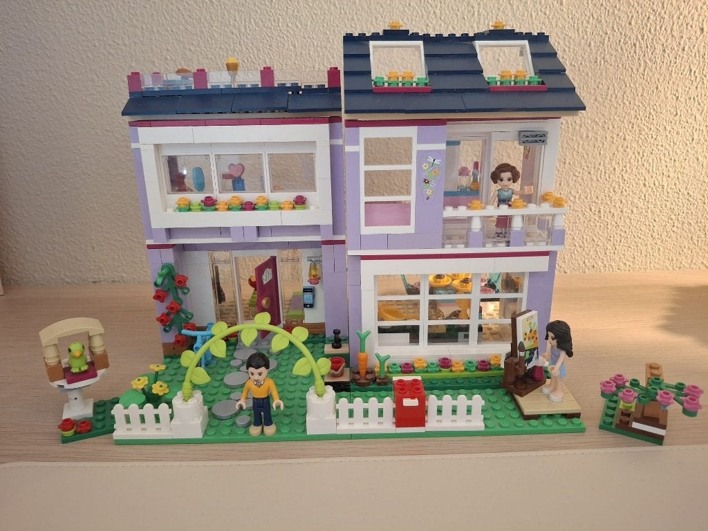 Lego Friends Emma's huis 41095, Kinderen en Baby's, Speelgoed | Duplo en Lego, Ophalen, Lego, Friends, Zo goed als nieuw