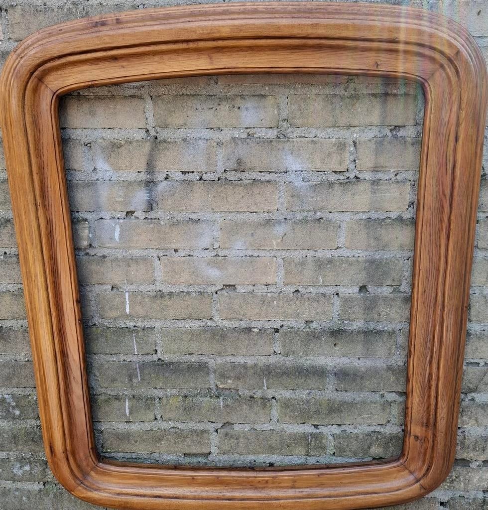 Schilderijlijst. Eiken/massief.  Robuust/stoer.  76/88  cm., Ophalen, Zo goed als nieuw, Hout