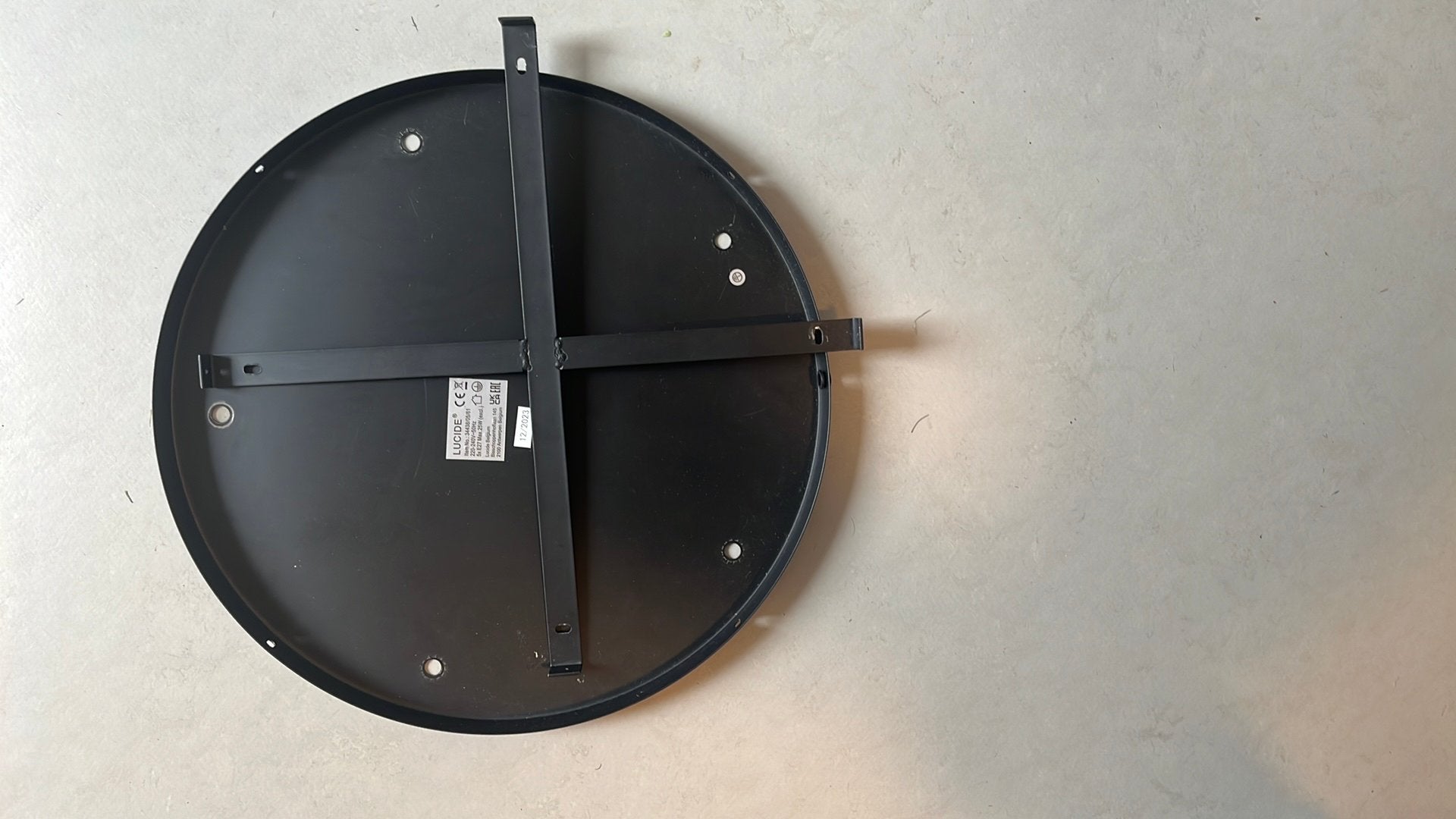 Plafondkap Lucide 40 cm, Ophalen, Zo goed als nieuw