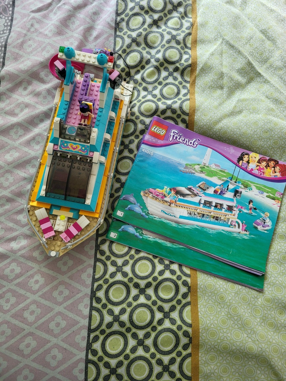 LEGO Friends Luxe Jacht 41015 met instructieboekjes, Ophalen, Zo goed als nieuw