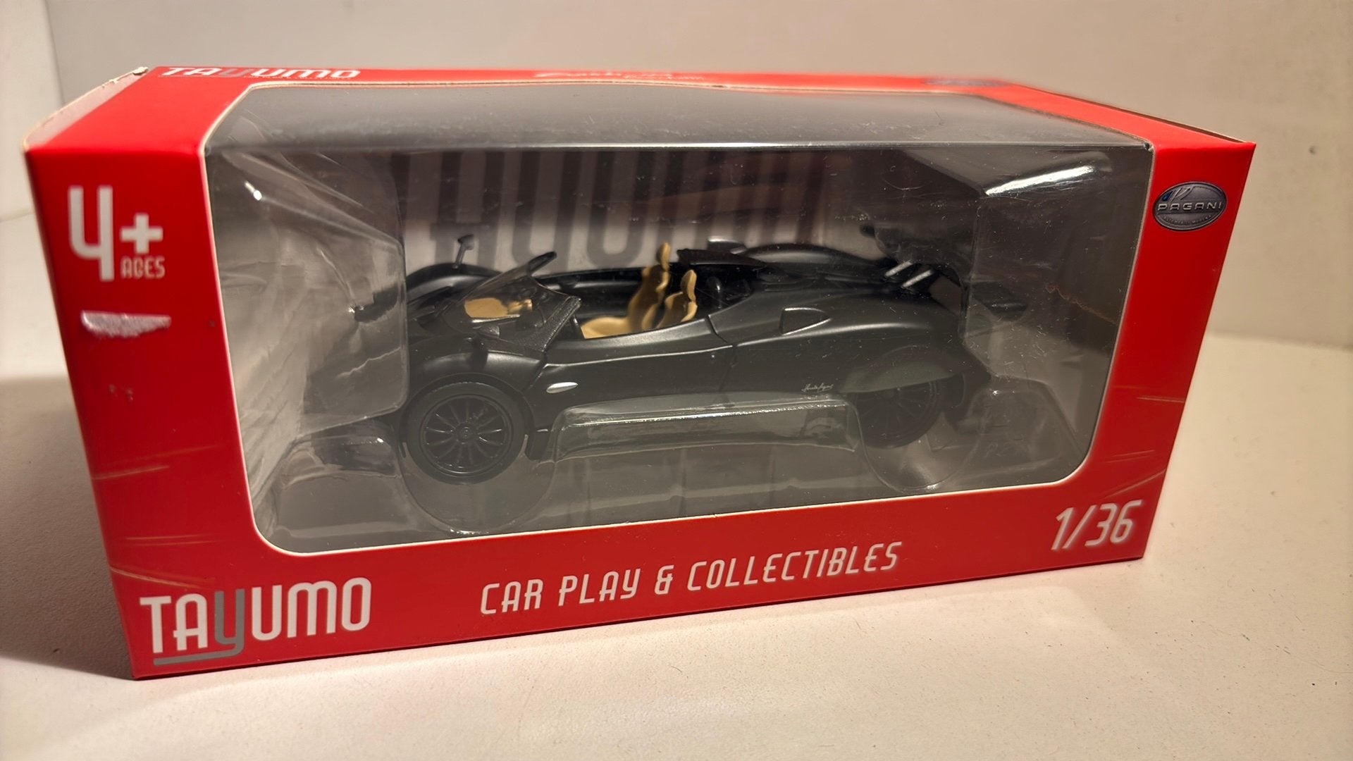 Pagani zonda hp barchetta black tayumo 1.36, Ophalen of Verzenden, A, A, A