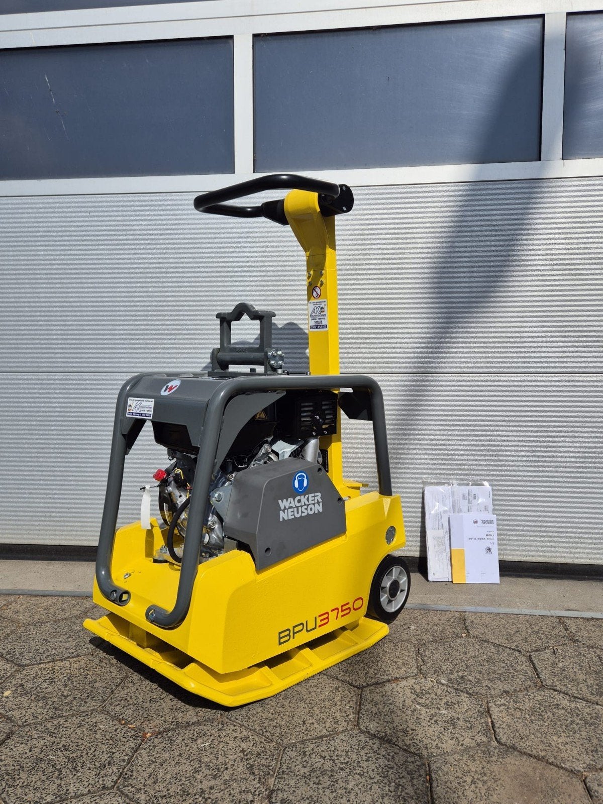 Trilplaat Wacker Neuson BPU 3750 (NIEUW), Ophalen