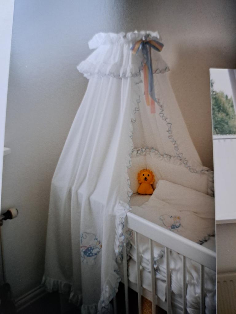 Anel Babyledikant Set, Jongetje of Meisje, Wit, Dekbedovertrek, Ophalen of Verzenden